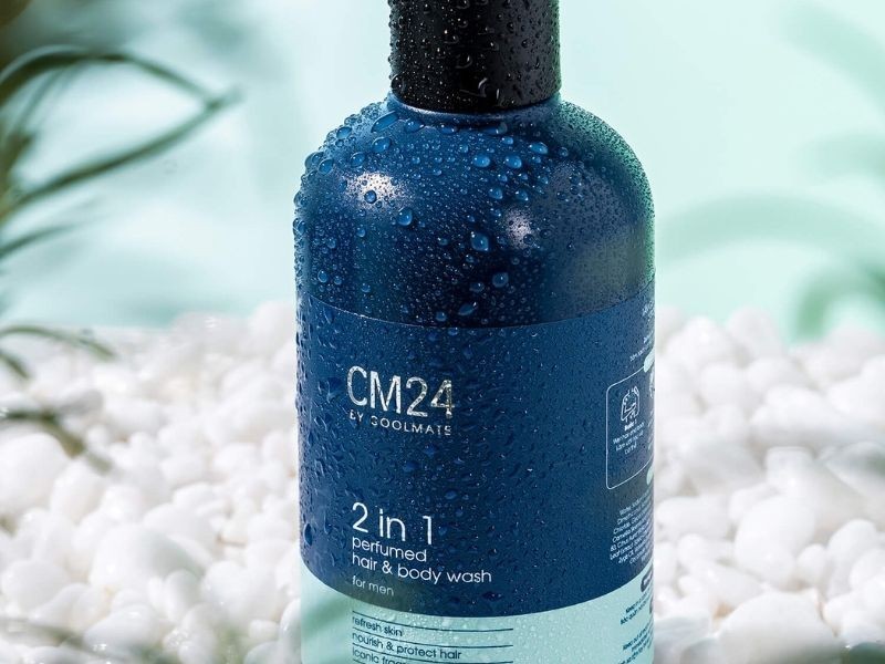Sử dụng sữa tắm gội 2in1 hương nước hoa thương hiệu CM24 - 500ml
