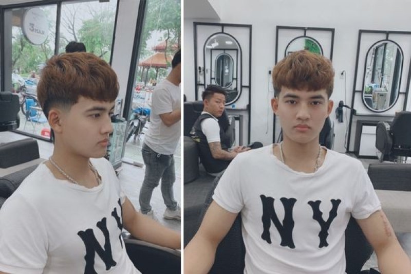 Tóc nam mái ngố style trai ngoan 