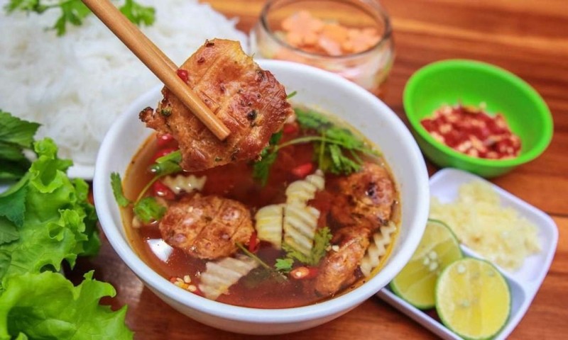 Bún chả trứ danh của Hà Nội @sưu tầm