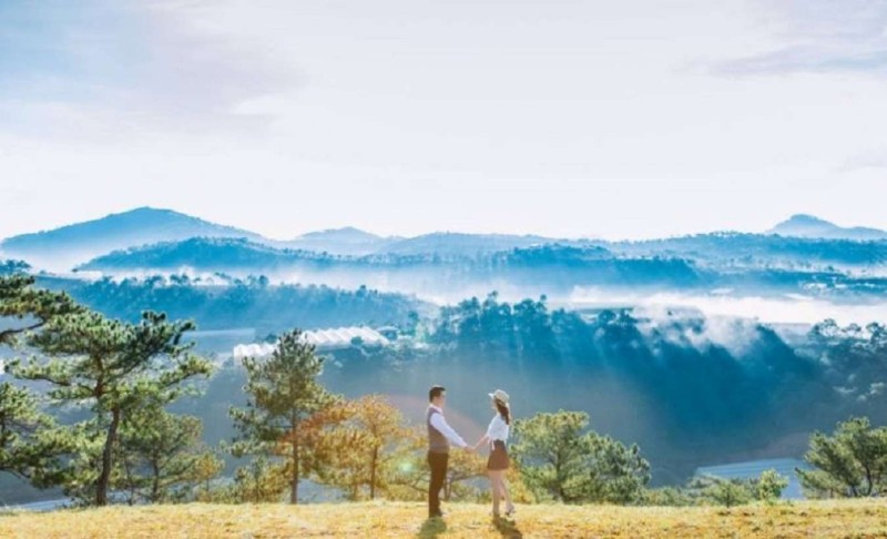 Đà Lạt được “biệt đãi” với thiên nhiên thơ mộng, trữ tình ít nơi có được @sưu tầm