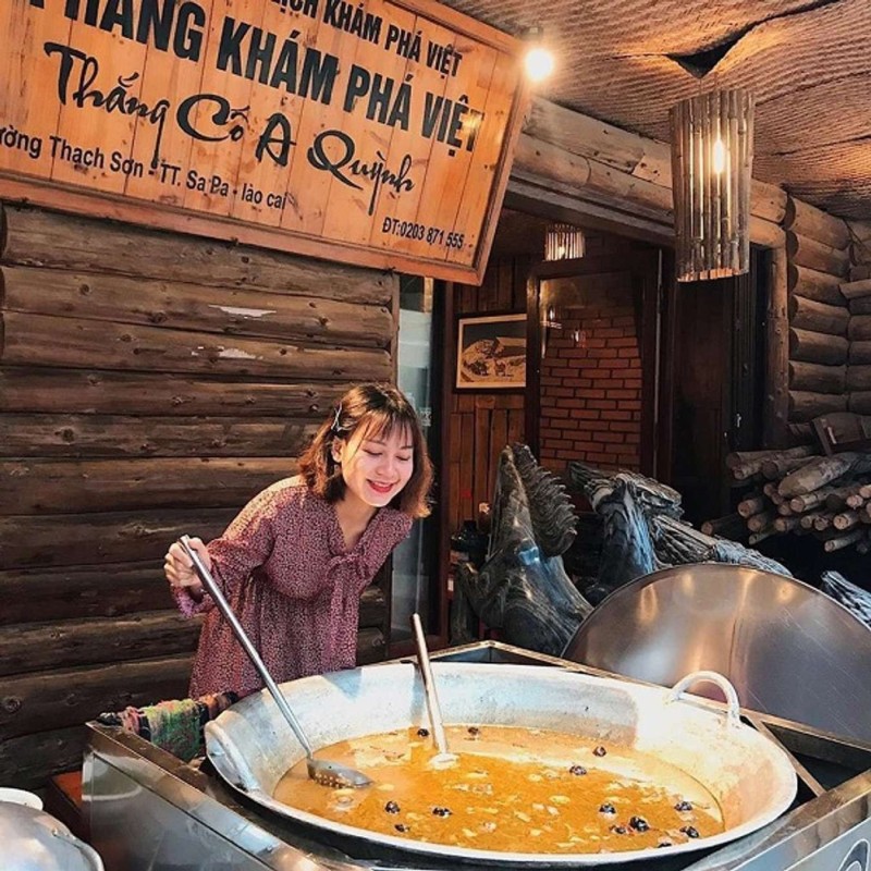 Thắng cố là tinh hóa ẩm thực Sapa @sưu tầm