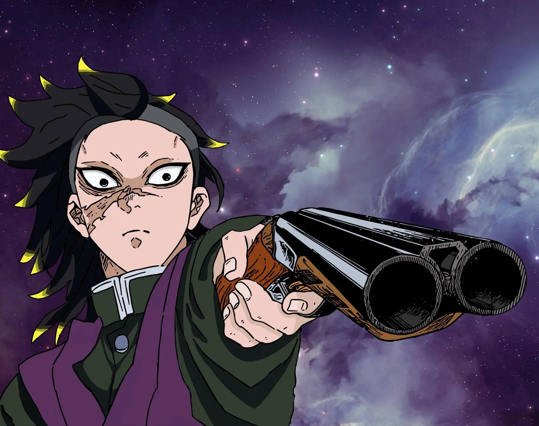 Anime Kimetsu No Yaiba Giới Thiệu Nhân Vật Đầu Tiên Sử Dụng Súng