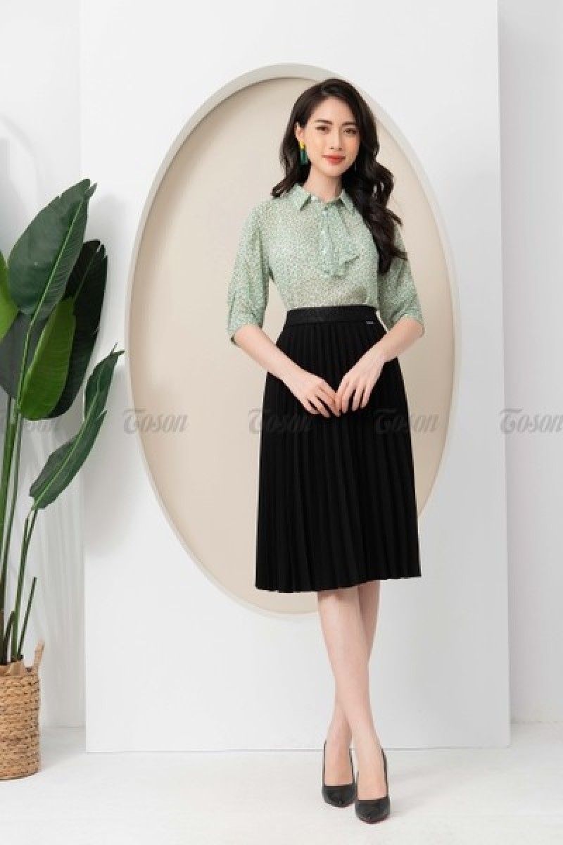 Áo sơ mi họa tiết hoa
