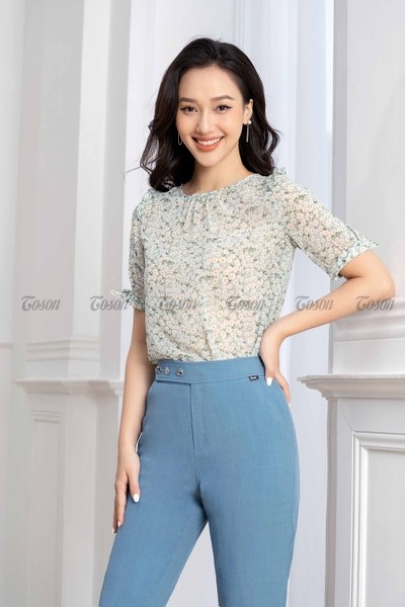 Áo sơ mi không cổ