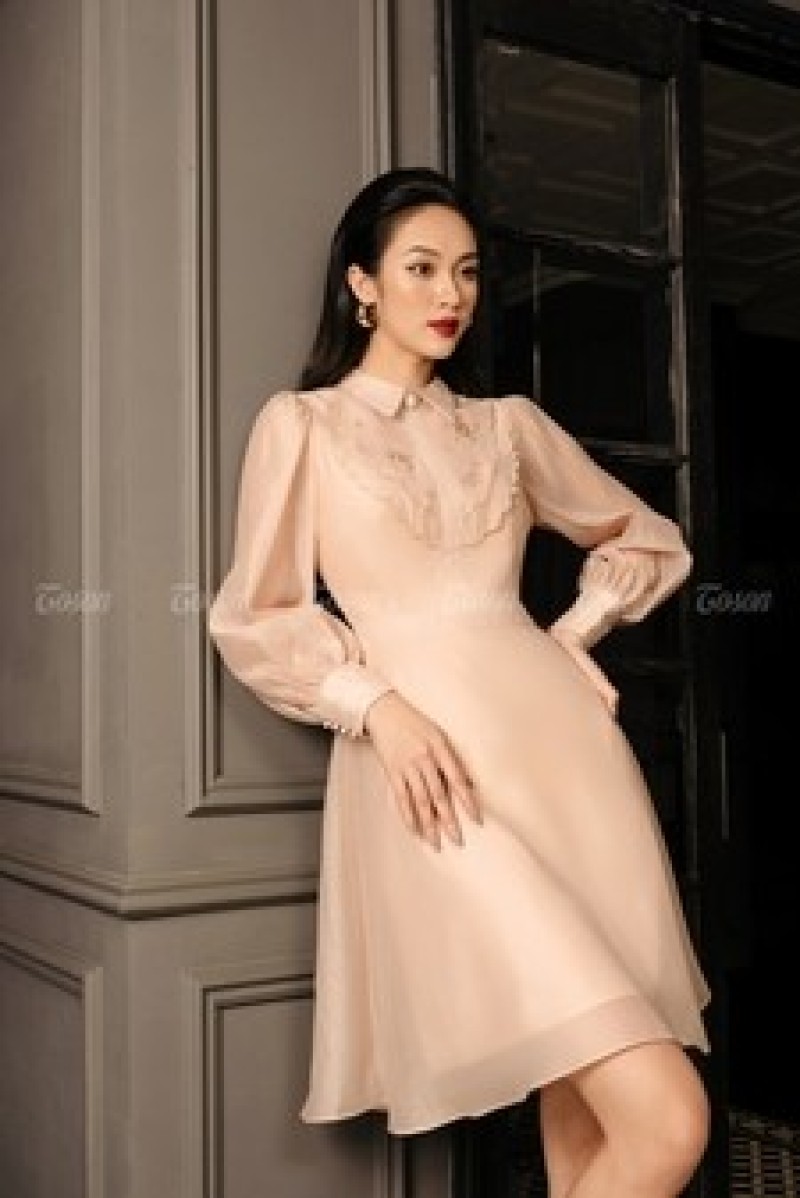 Đầm thiết kế dáng xòe