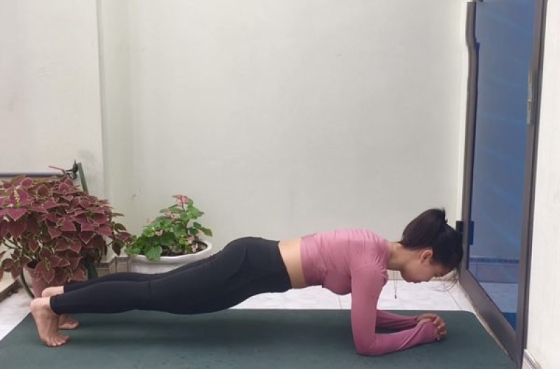 Tư thế tập plank