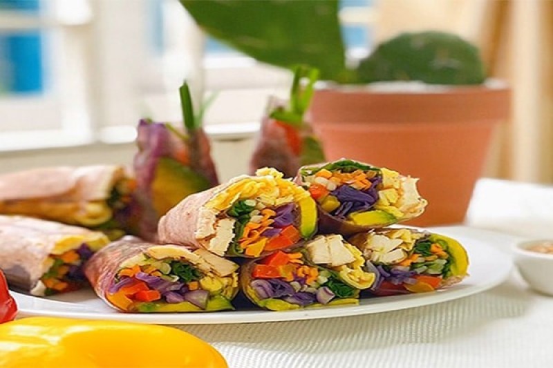 Bánh cuốn gạo lứt cho bữa ăn thêm đa dạng
