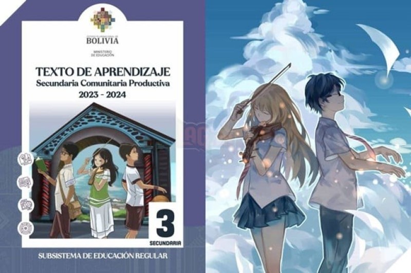 sách giáo khoa anime