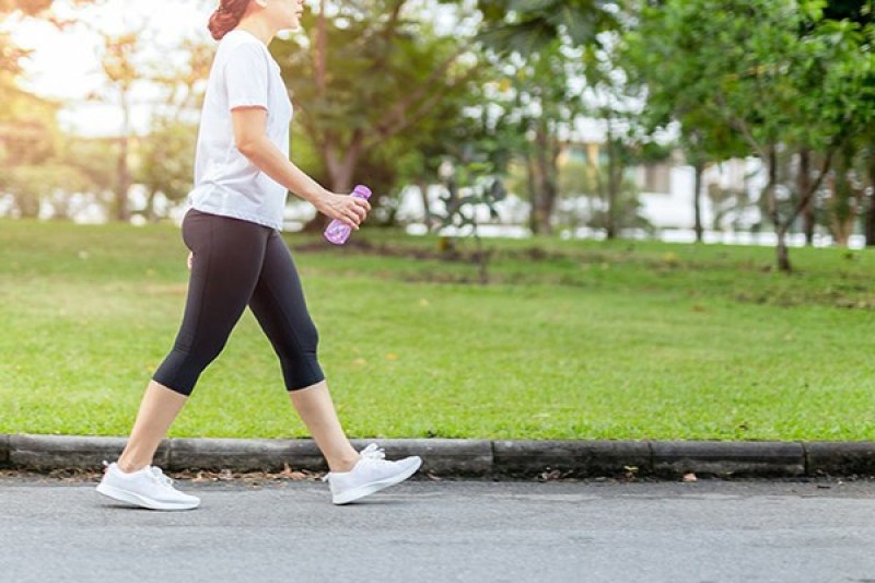 Không nên nghỉ giữa chứng quá nhiều lần khi đi bộ