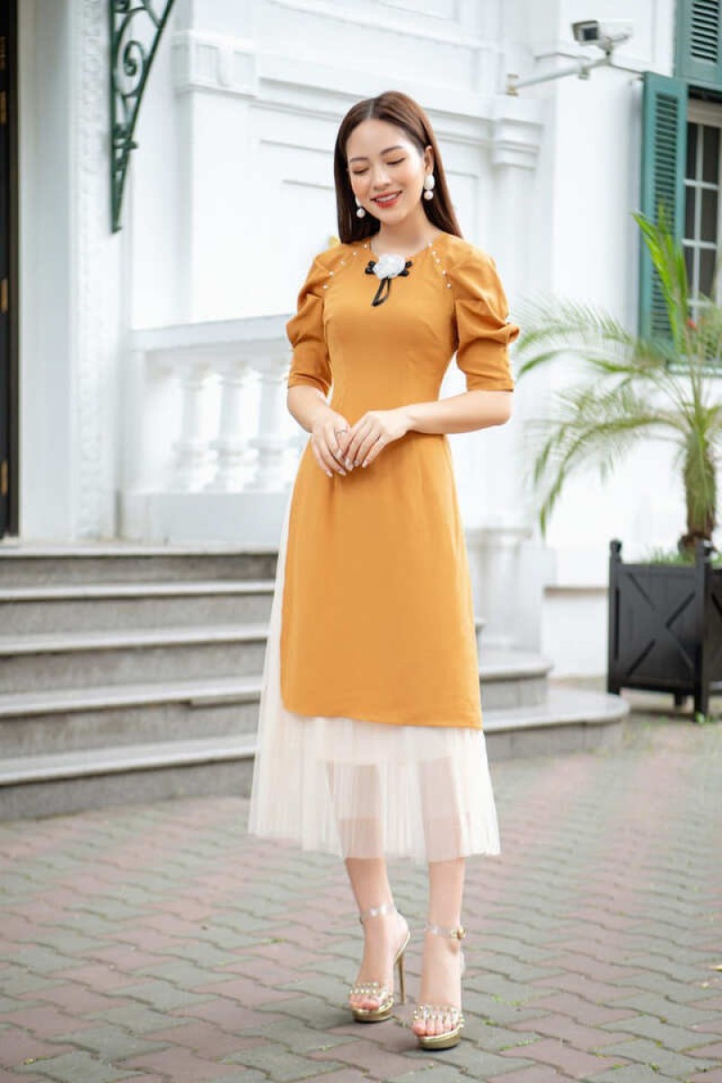 Tôn chiều cao bằng áo dài