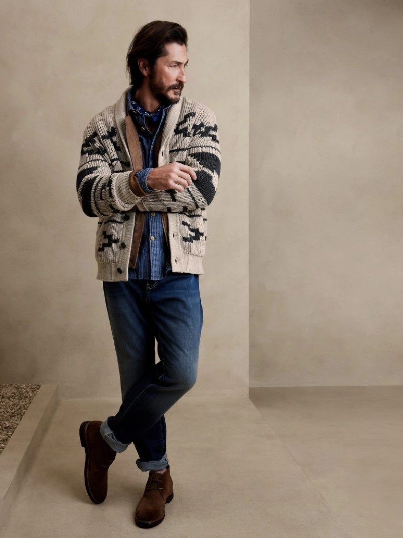 Áo cardigan nam Banana Republic