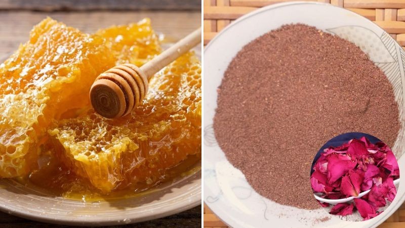Công thức son từ sáp ong và bột hoa hồng