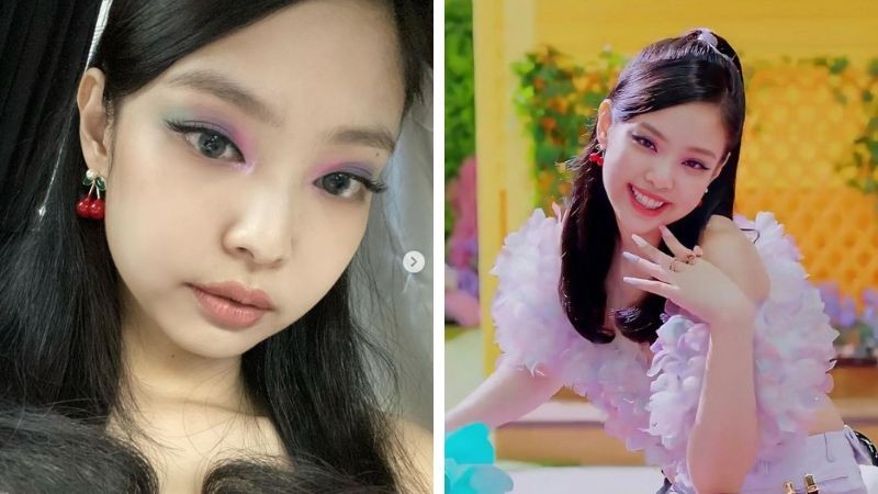 Mắt cầu vồng như Jennie