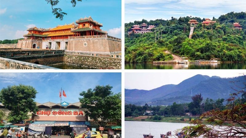 Một số địa điểm du lịch Cố Đô Huế
