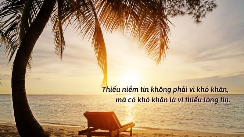 Bạn không thể tồn tại nếu đánh mất niềm tin