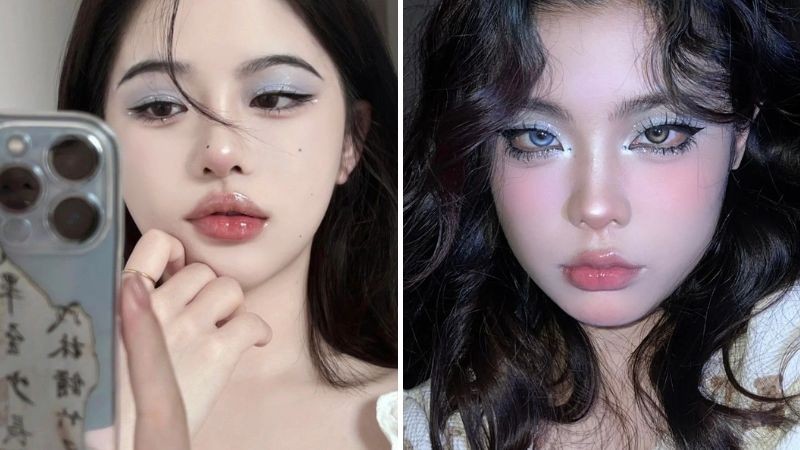 Kết hợp màu xanh và các màu khác