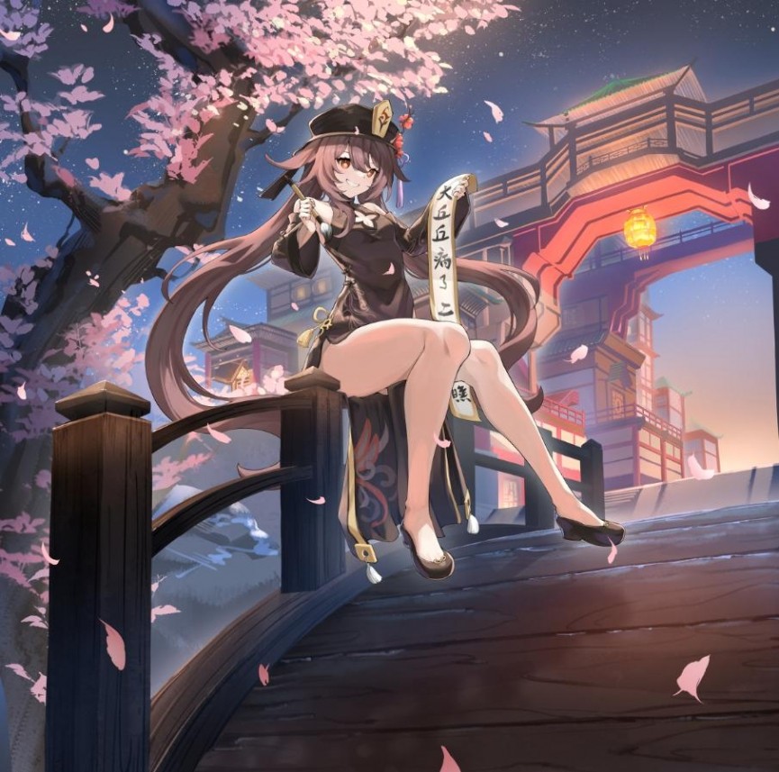 Cosplay Hutao Trong Genshin Impact Theo Phong Cách Hiện Đại
