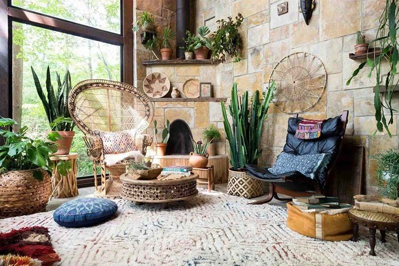 phụ kiện phong cách bohemian