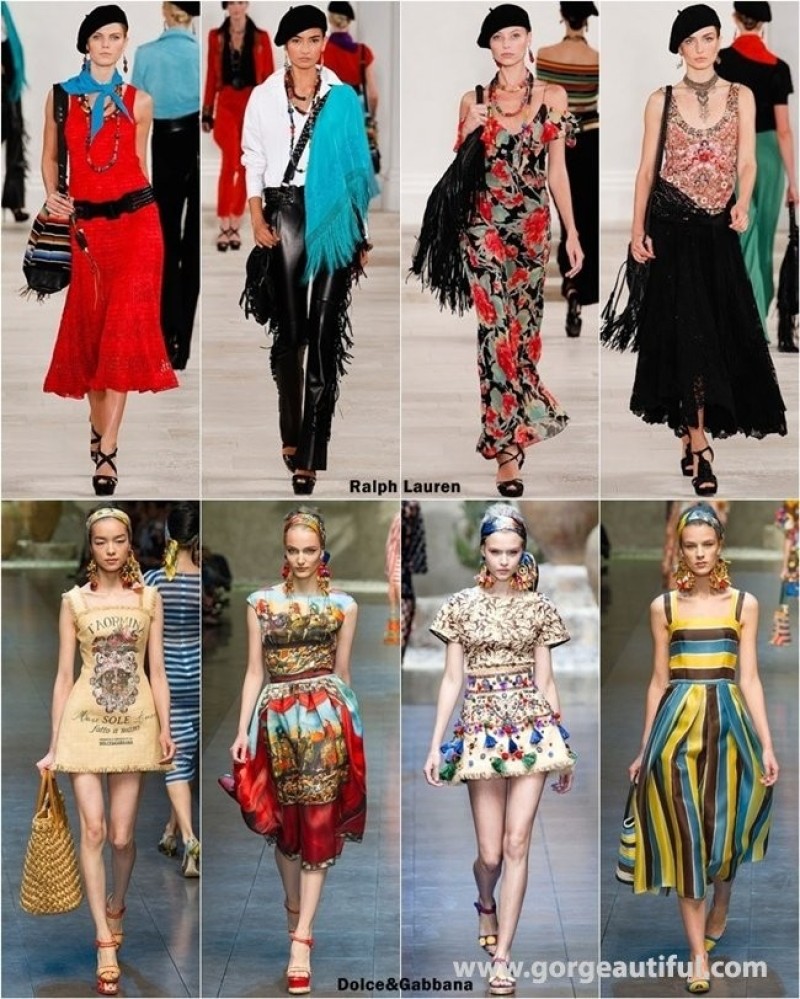 CÁC HÃNG THỜI TRANG TỪ BÌNH DÂN ĐẾN CAO CẤP VỚI PHONG CÁCH BOHO-CHIC