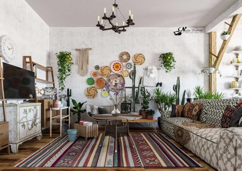 đặc trưng của phong cách nội thất bohemian
