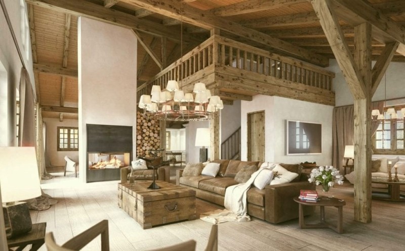 Phong cách nội thất Rustic