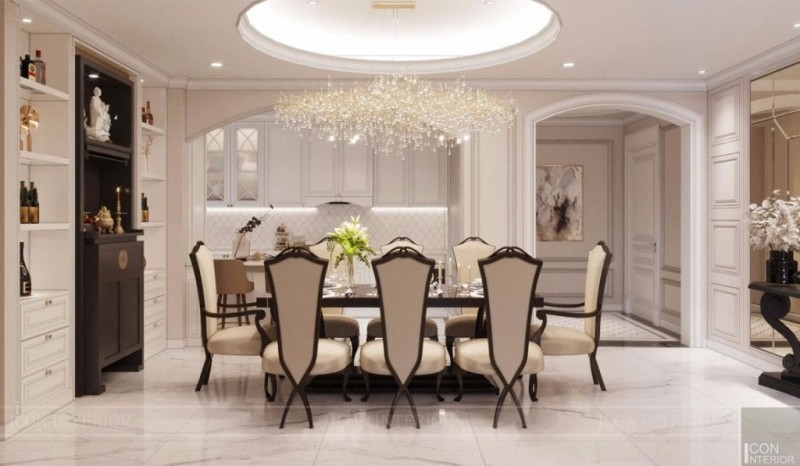 Nội thất phong cách Tân Cổ Điển