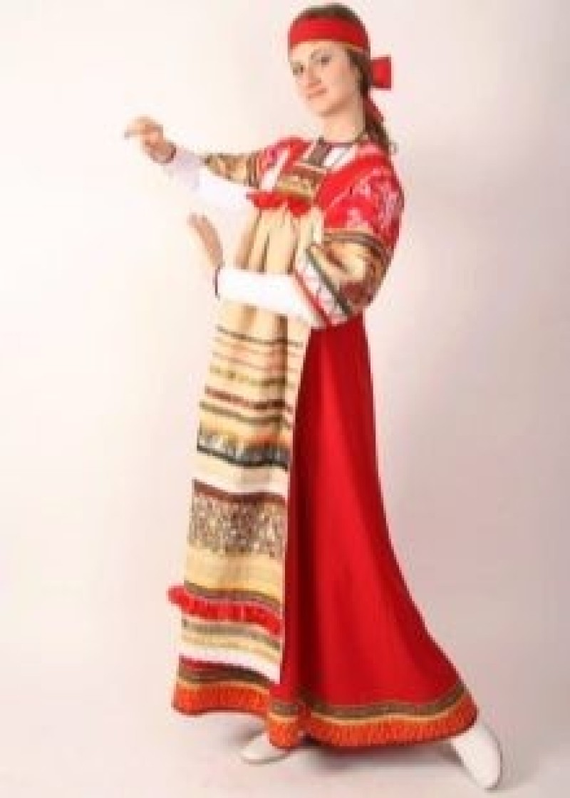 trang phục dân gian nga