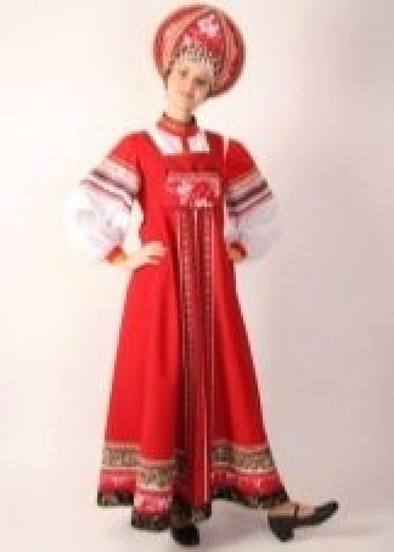 trang phục dân gian nga
