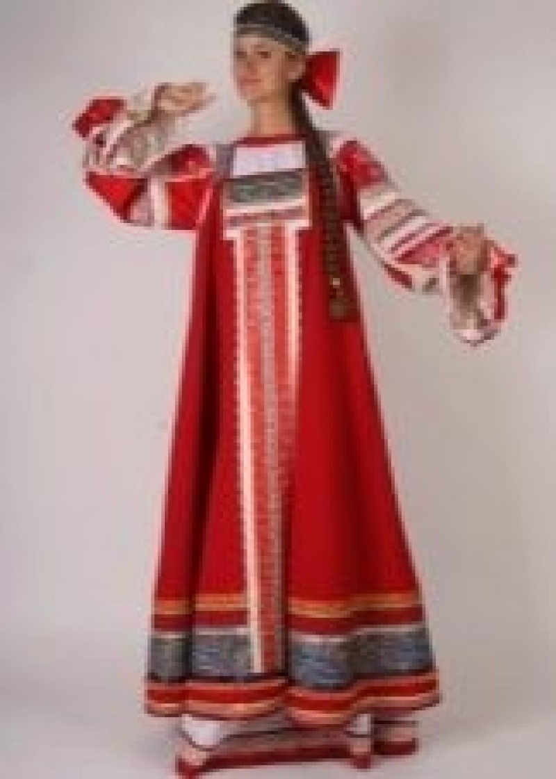 trang phục dân gian nga
