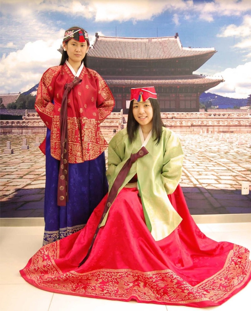 Hanbok dài thời Tam quốc (Shilla, Peache, Kogoryo)