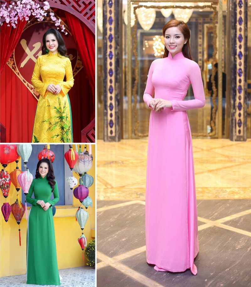 Màu sắc của những chiếc áo dài