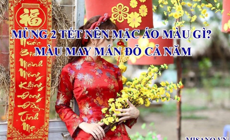 mùng 2 tết nên mặc áo màu gì