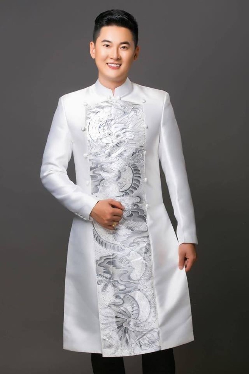 Họa tiết của áo dài nam truyền thống