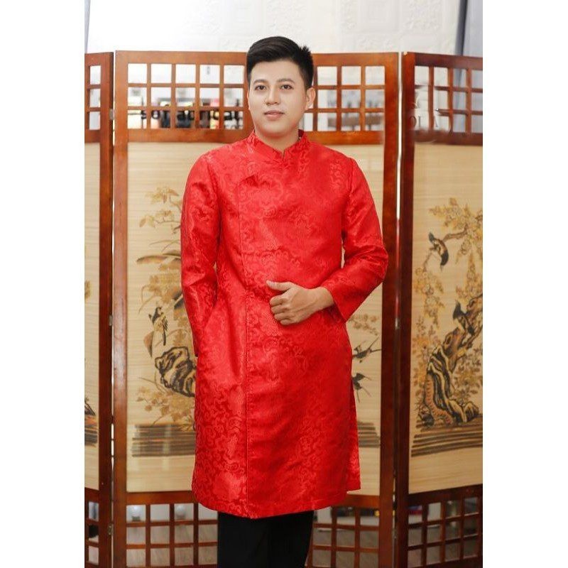 Chất liệu may áo dài nam truyền thống