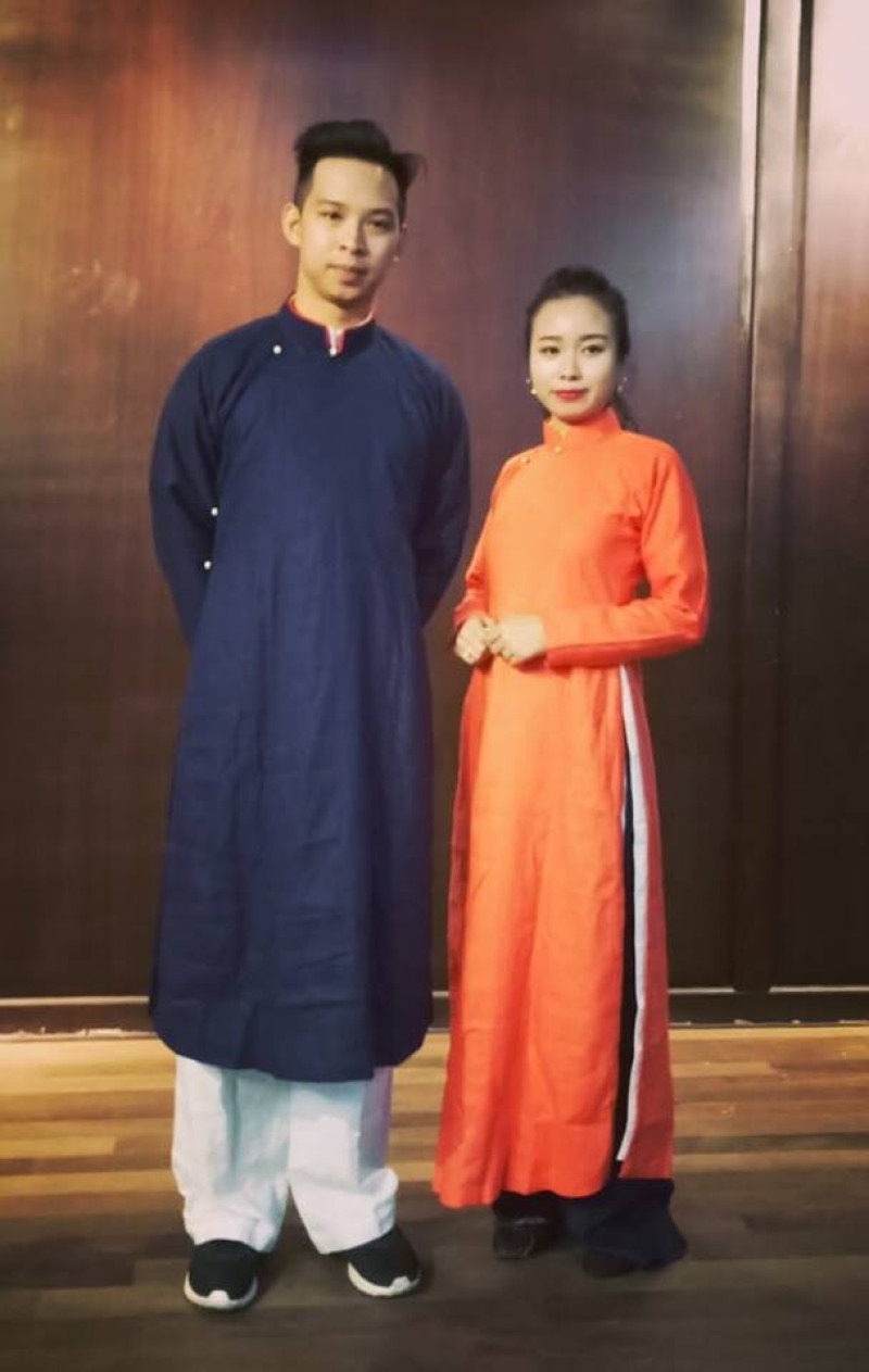 Áo dài nam truyền thống xưa