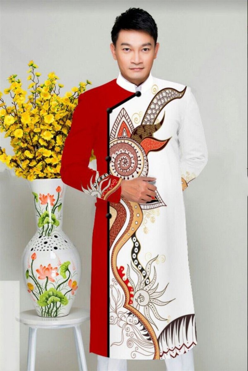 Áo dài nam truyền thống 