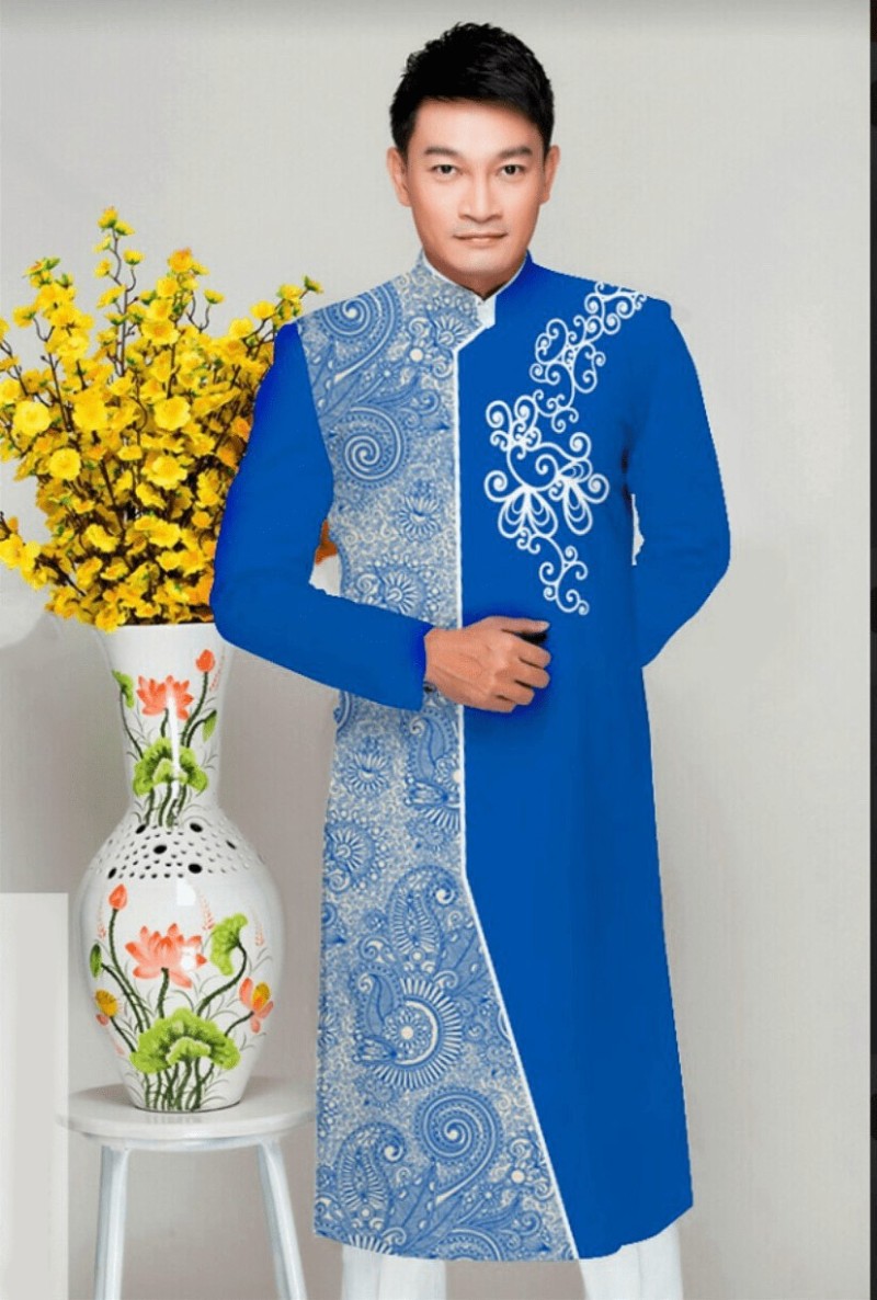 Thiết kế của áo dài nam truyền thống