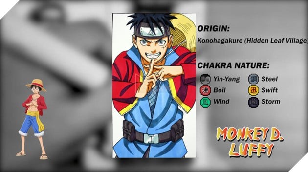 Ngỡ Ngàng Với Loạt Fanart One Piece Chuyển Sinh Vào Thế Giới Naruto