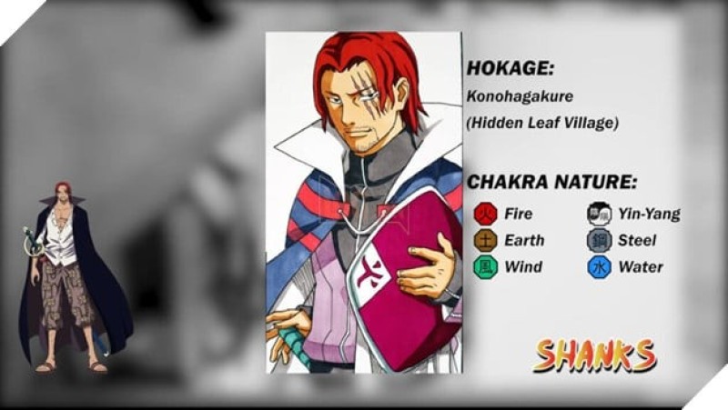 fanart one piece shanks