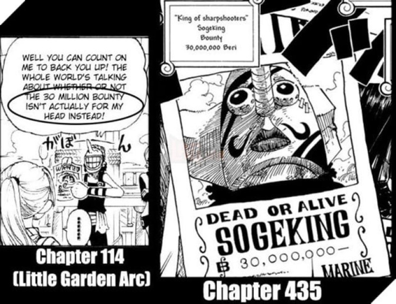 one piece usopp tiền truy nã