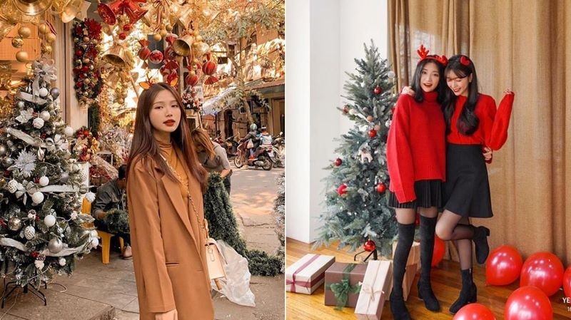 Bỏ Túi 10 Cách Pose Dáng Chụp Ảnh Noel Xinh Thu Hút Mọi Ánh Nhìn
