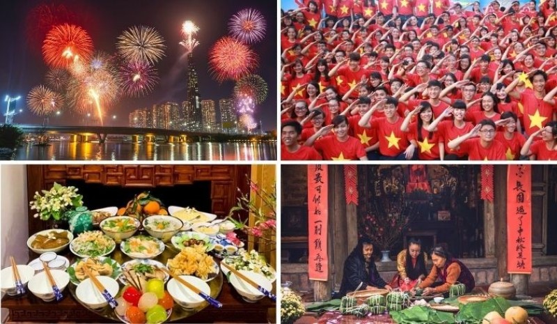 tết dương lịch là một ngày lễ lớn của quốc gia 