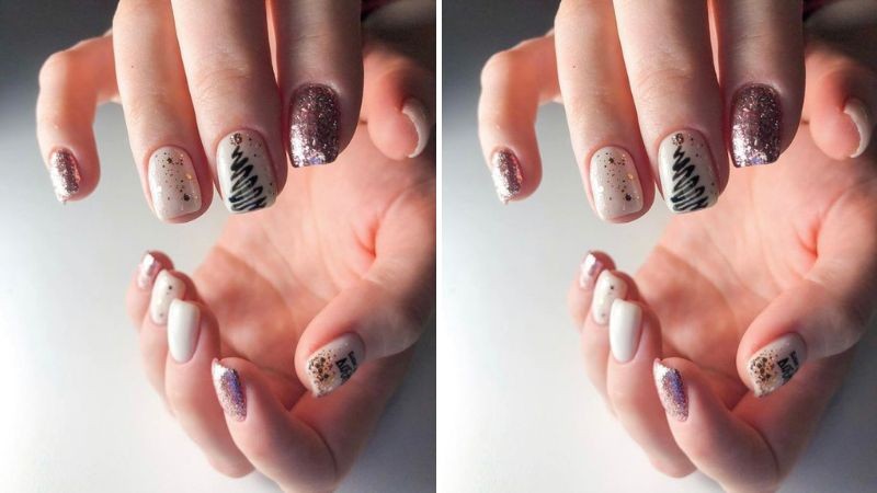 Gợi Ý 20 Mẫu Nail Cây Thông Noel Đẹp Và Cách Vẽ Cây Thông Đơn Giản
