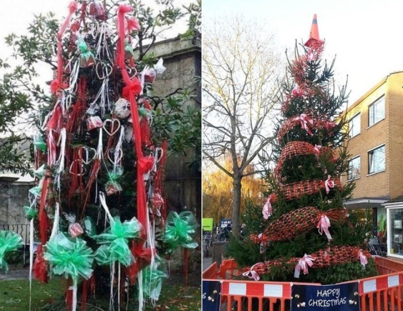 Những cây thông Noel xấu xí khiến dân mạng cười đau bụng - 3