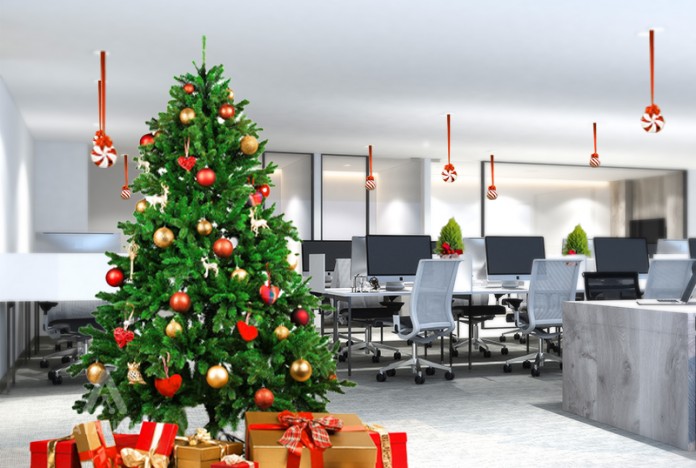 16 Ý Tưởng Trang Trí Noel Văn Phòng Làm Việc Cực Đẹp