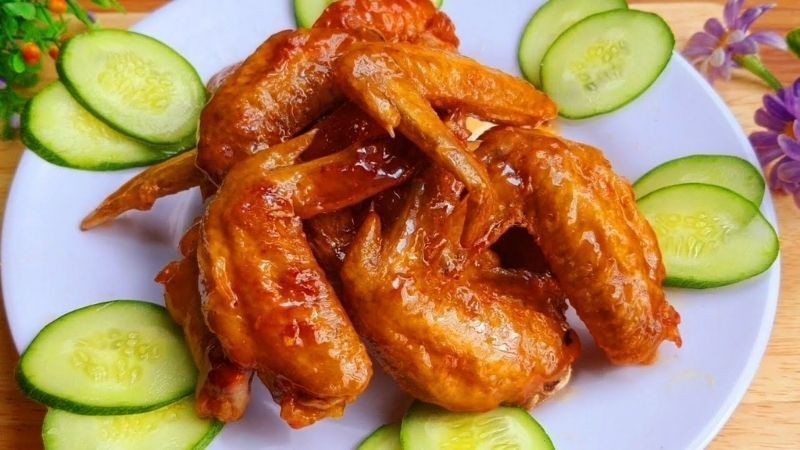 Cánh gà chiên mắm đơn giản