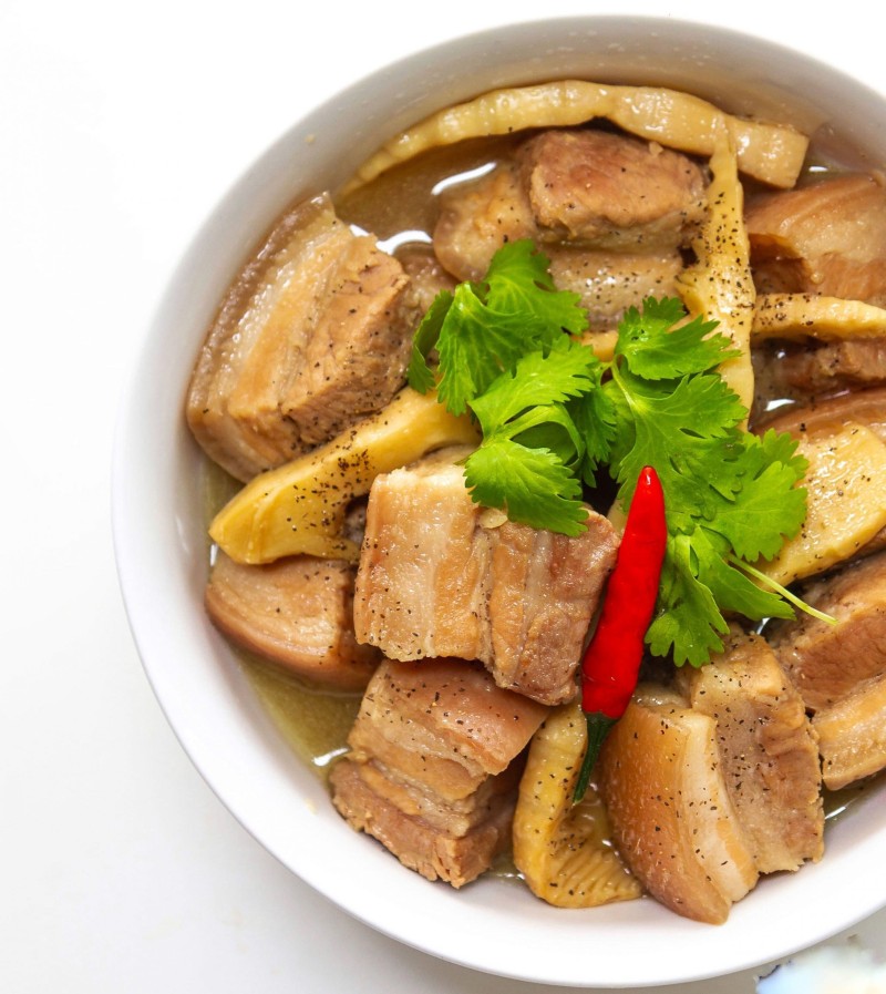 cách nấu thịt kho măng ngon khó cưỡng