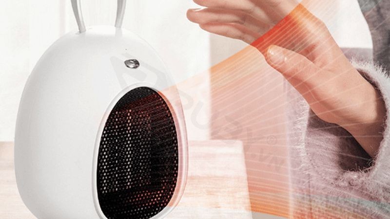 Sử dụng quạt sưởi ở nhiệt độ phù hợp