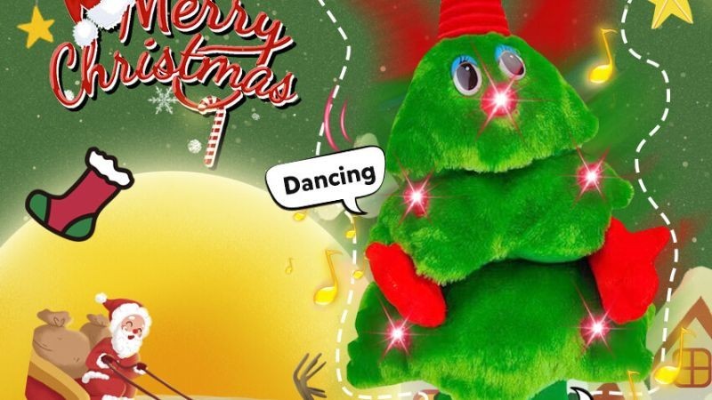 Cây thông Noel nhảy múa nhại giọng nói