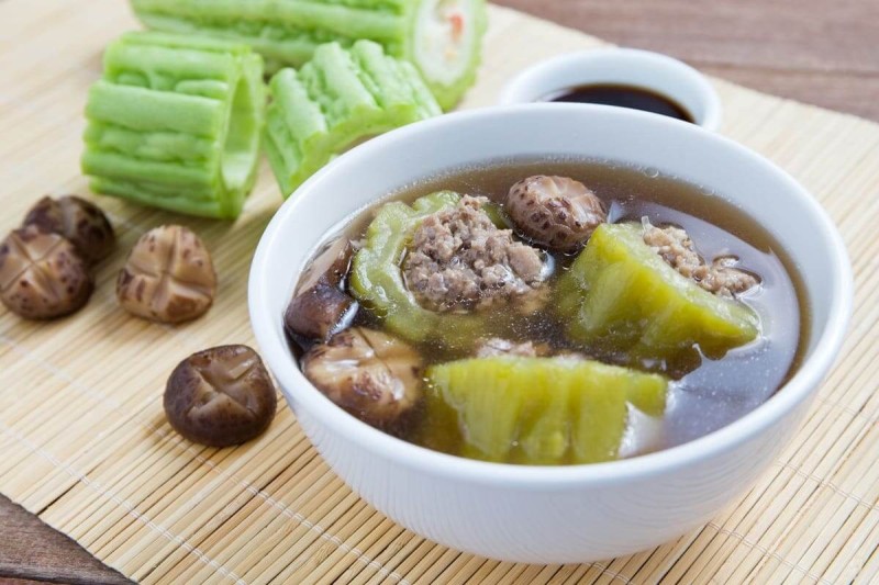 canh khổ qua ngày tết món canh quốc dân
